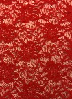Fabric 12081 Red lacee