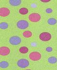 Fabric 7182 ** Lime big dot