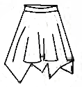 Handkerchief Skirt