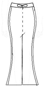 Side racing stripe jazz pants with drawstring waistband